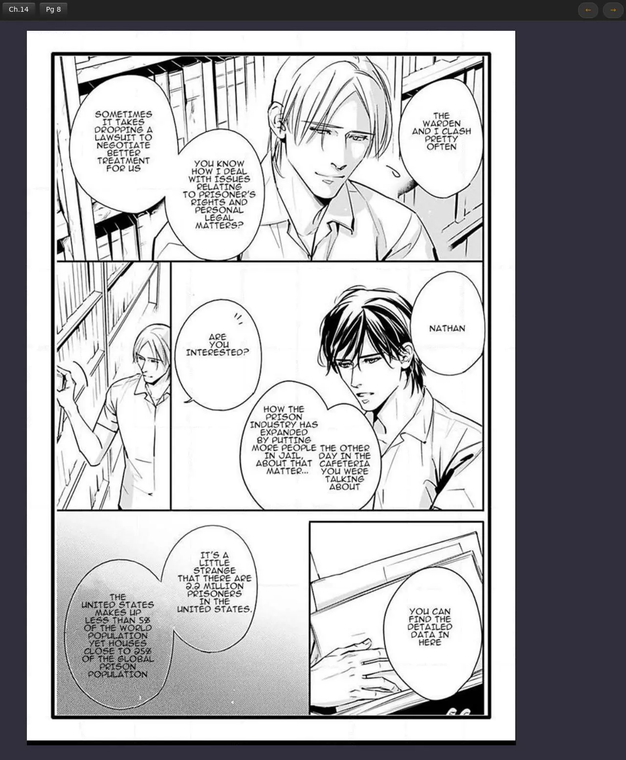 Manga page 8