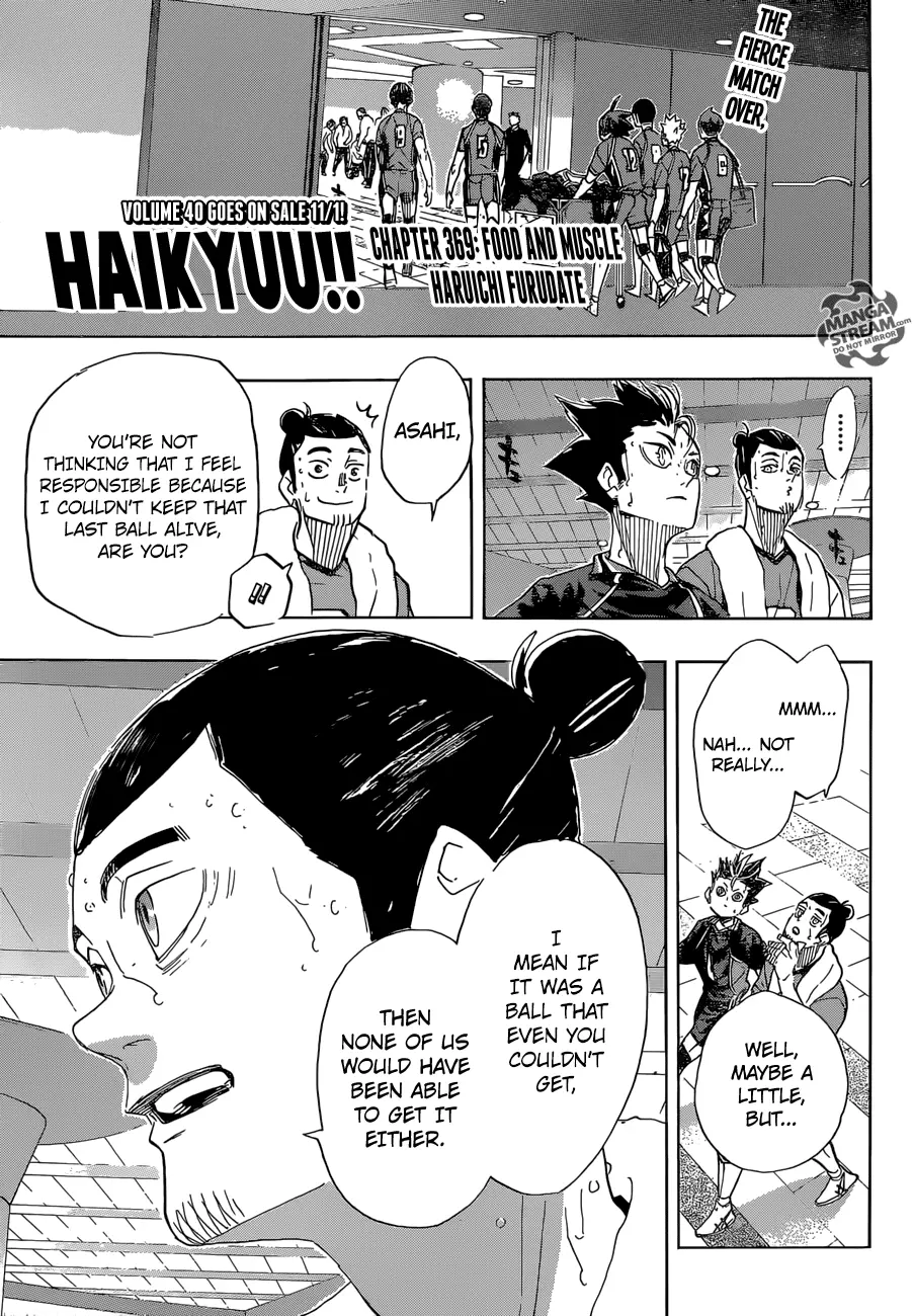 Haikyuu!! - Chapter 369 - Page 1